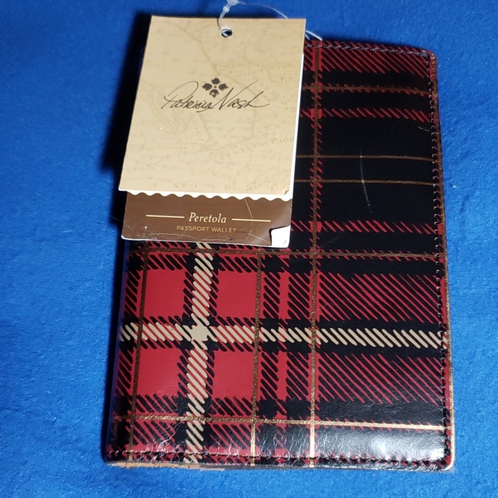 Patricia Nash Tartan Passport Wallet
